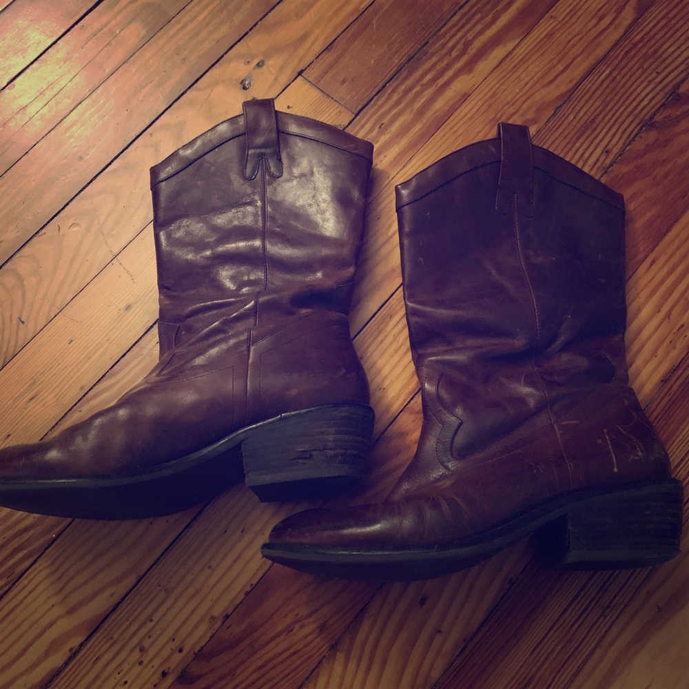 Jessica Simpson “cowboy” boots 8.5